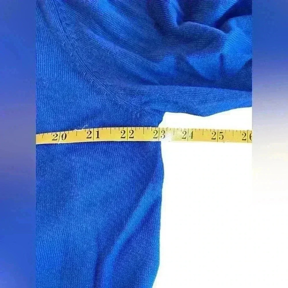 Set of 2 TailorByrd 1/4 Zip Washable Wool Blue Men’s Sweaters Size XL Royal/Navy - Picture 14 of 16